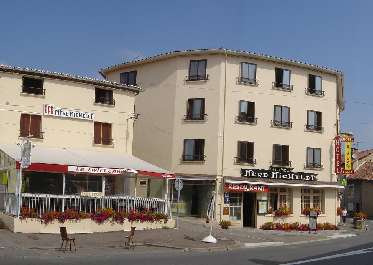 Hotel De La Mere Michelet Confolens Dış mekan fotoğraf